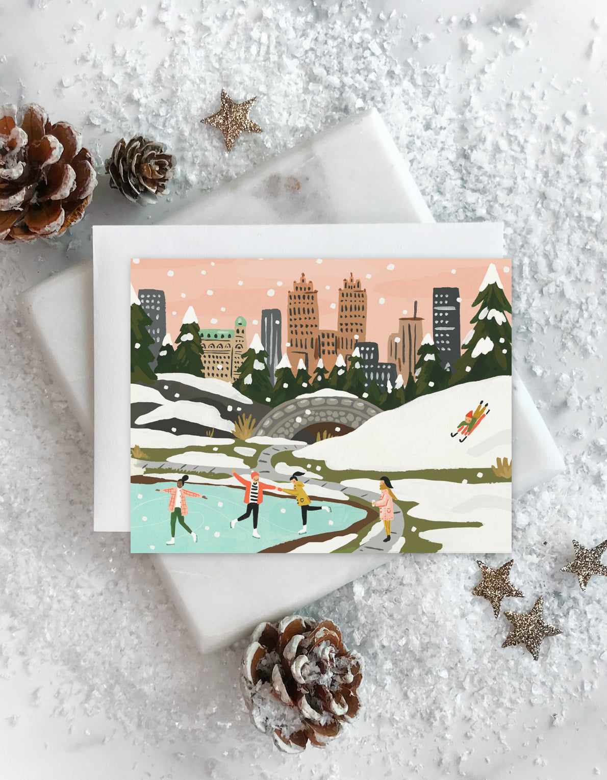 NYC Holiday Greeting Card | Central Park