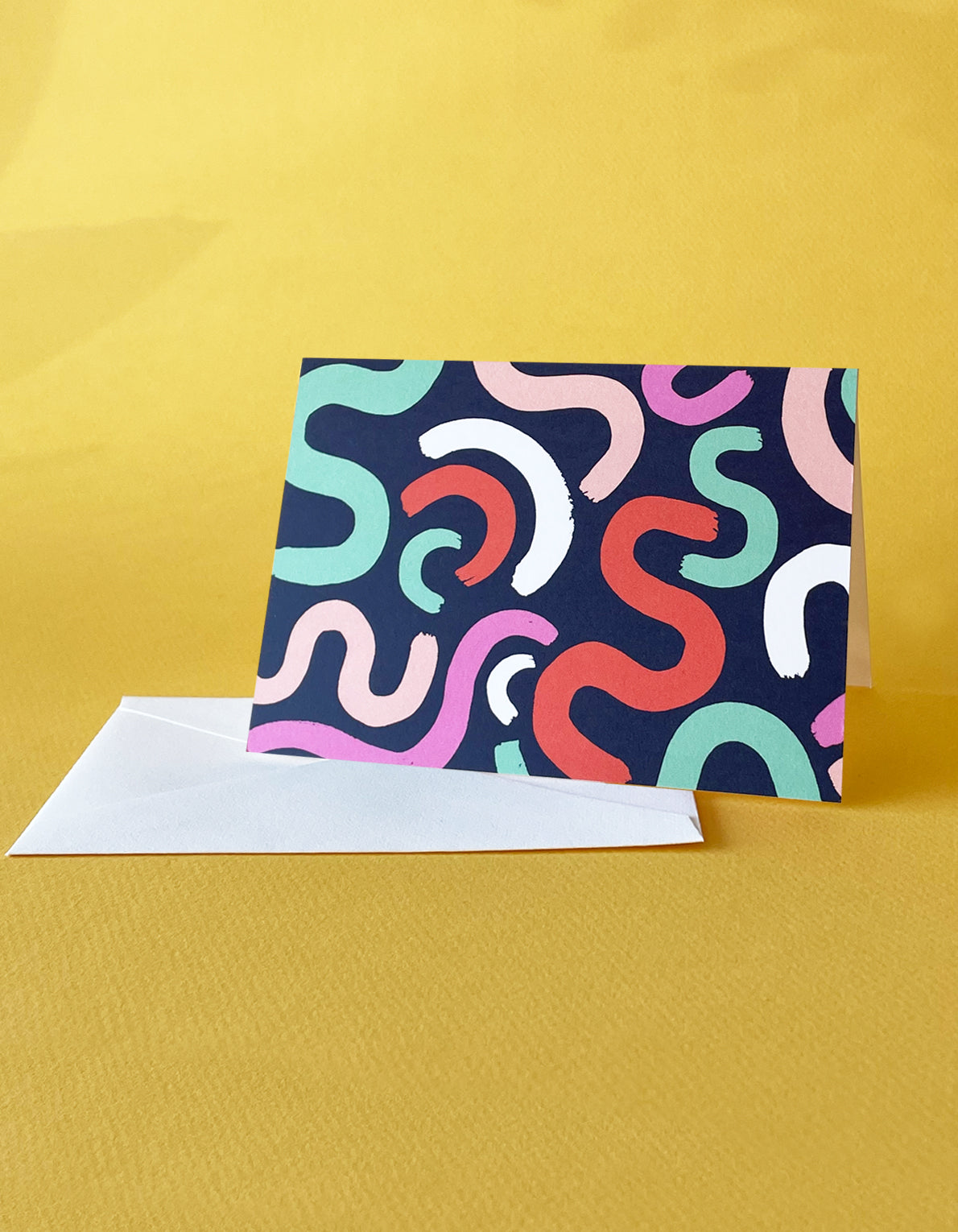 Note Cards, Boxed Set of 12 | Squiggle