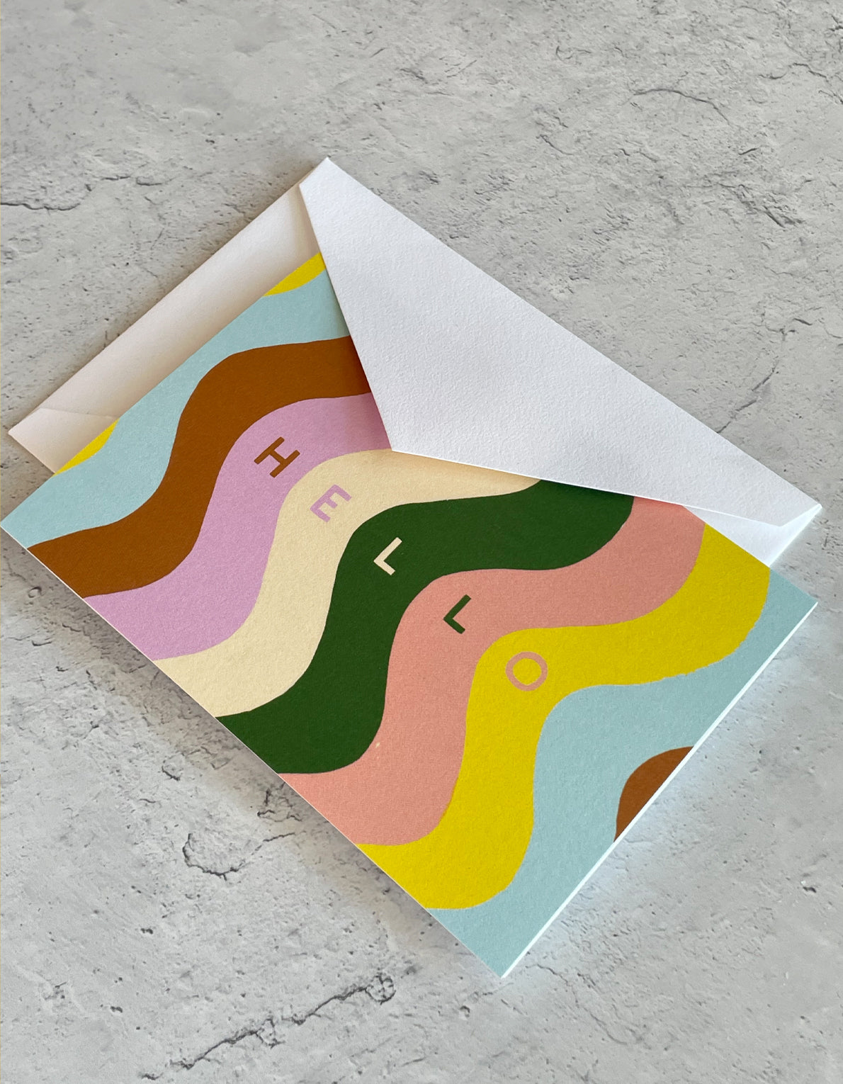 Note Cards, Boxed Set of 12 | Mellow Hello