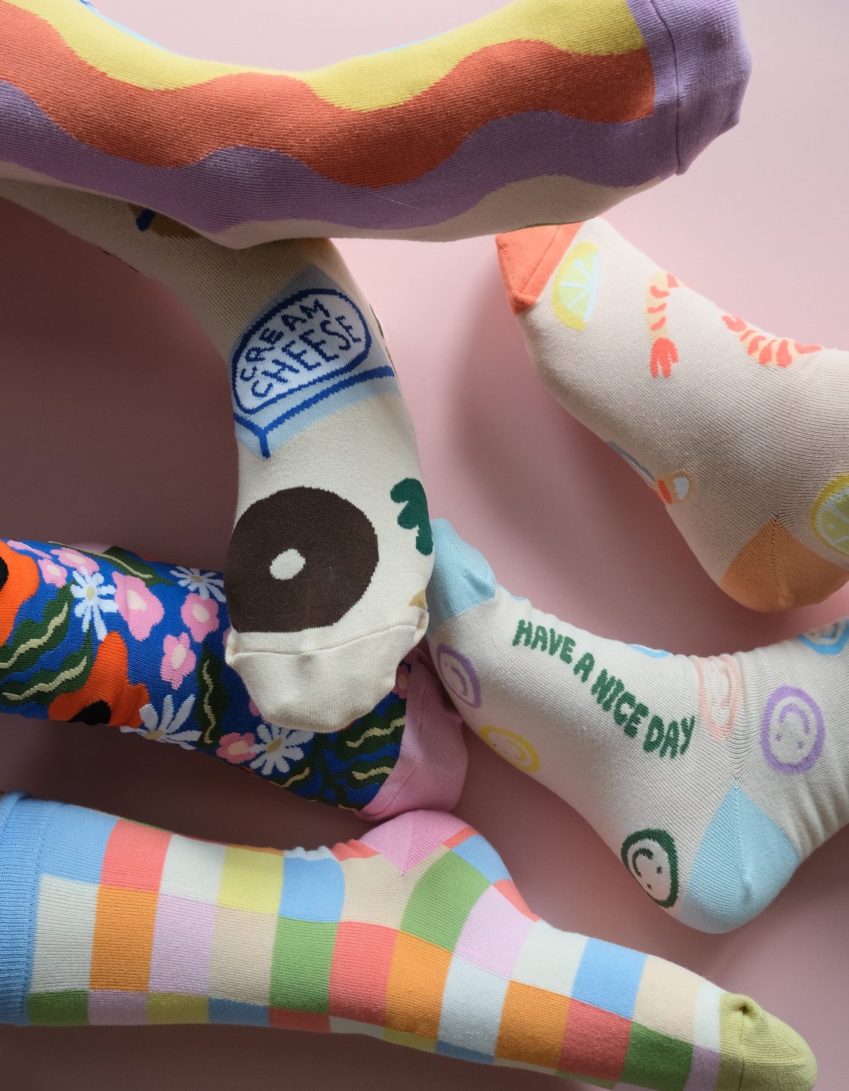Crew Socks | Smiley