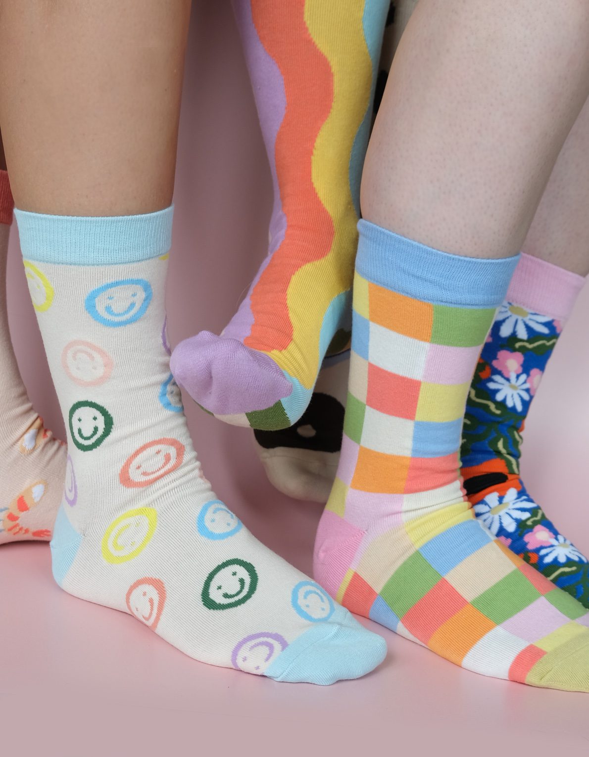 Crew Socks | Smiley