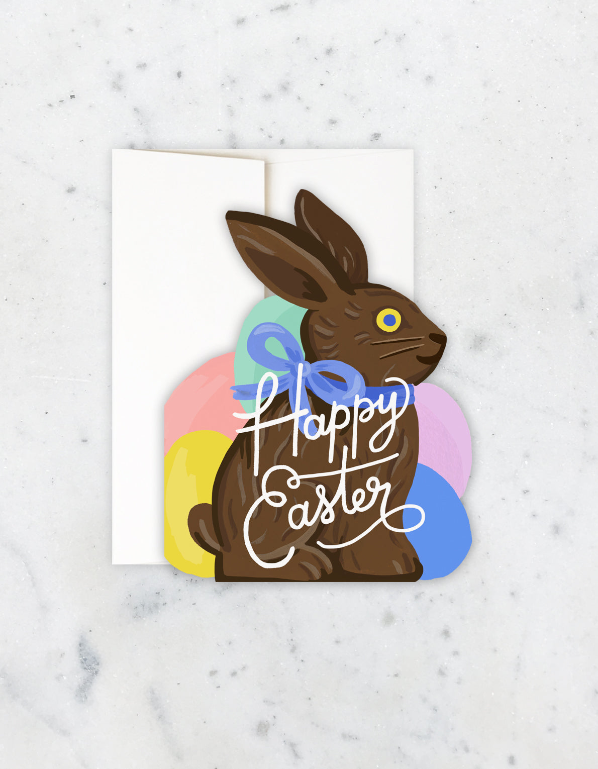 Easter Greeting Card | Bunny Die-Cut