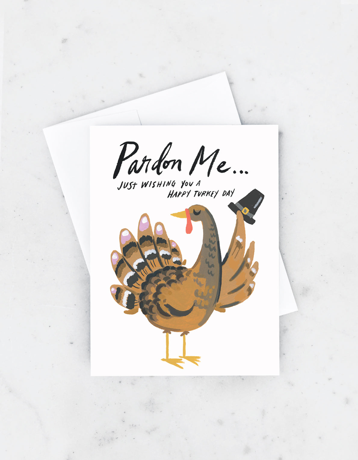 Thanksgiving Greeting Card | Turkey Pardon