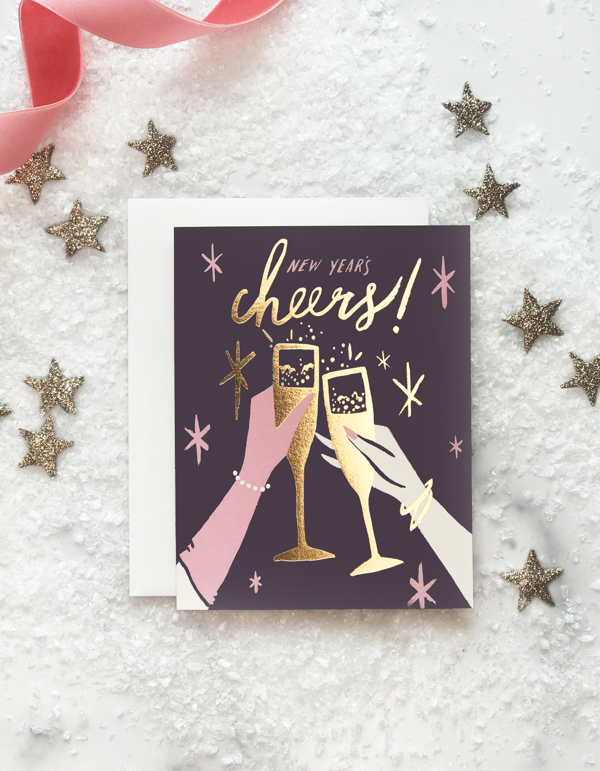 New Years Greeting Card | Cheers