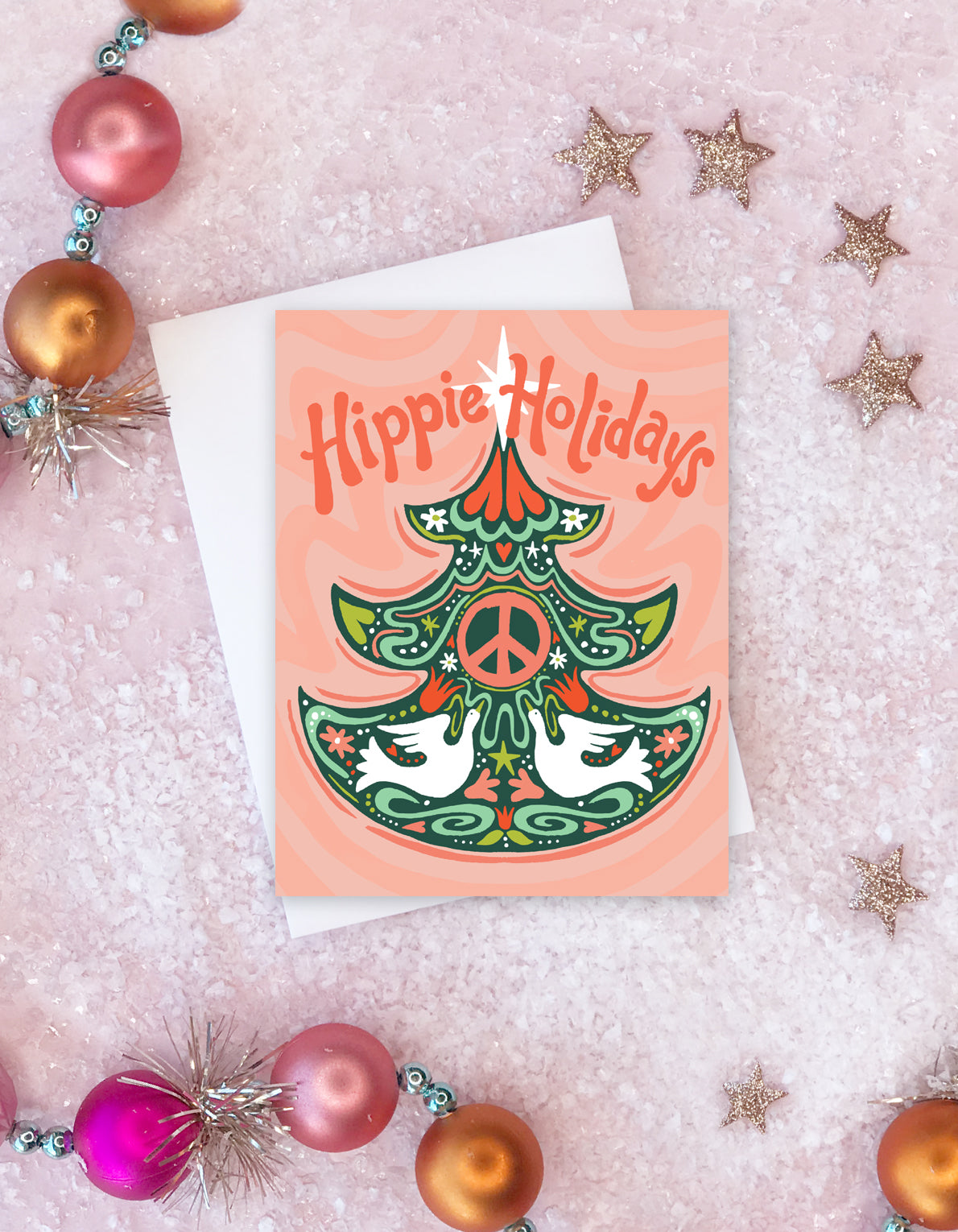 Holiday Greeting Card | Hippie Holidays
