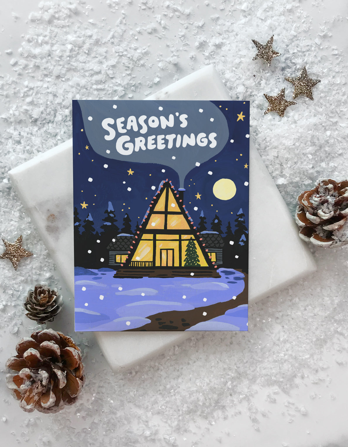Holiday Greeting Card | A-Frame