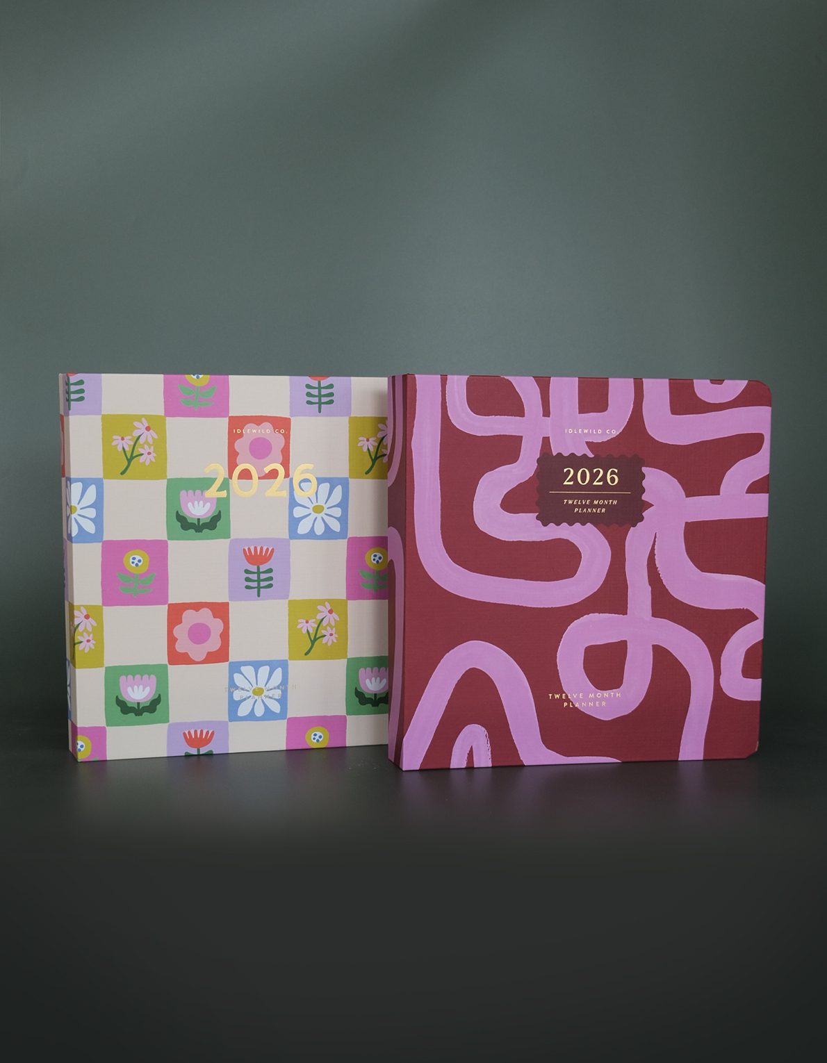 Magenta Squiggle 2026 Hardcover Planner