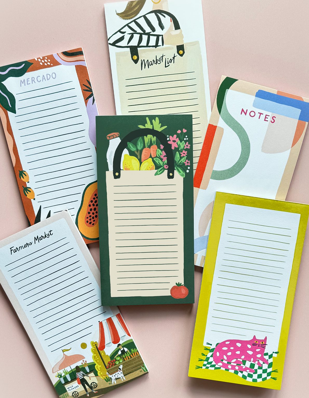 Magnetic List Pad | Farmers Market