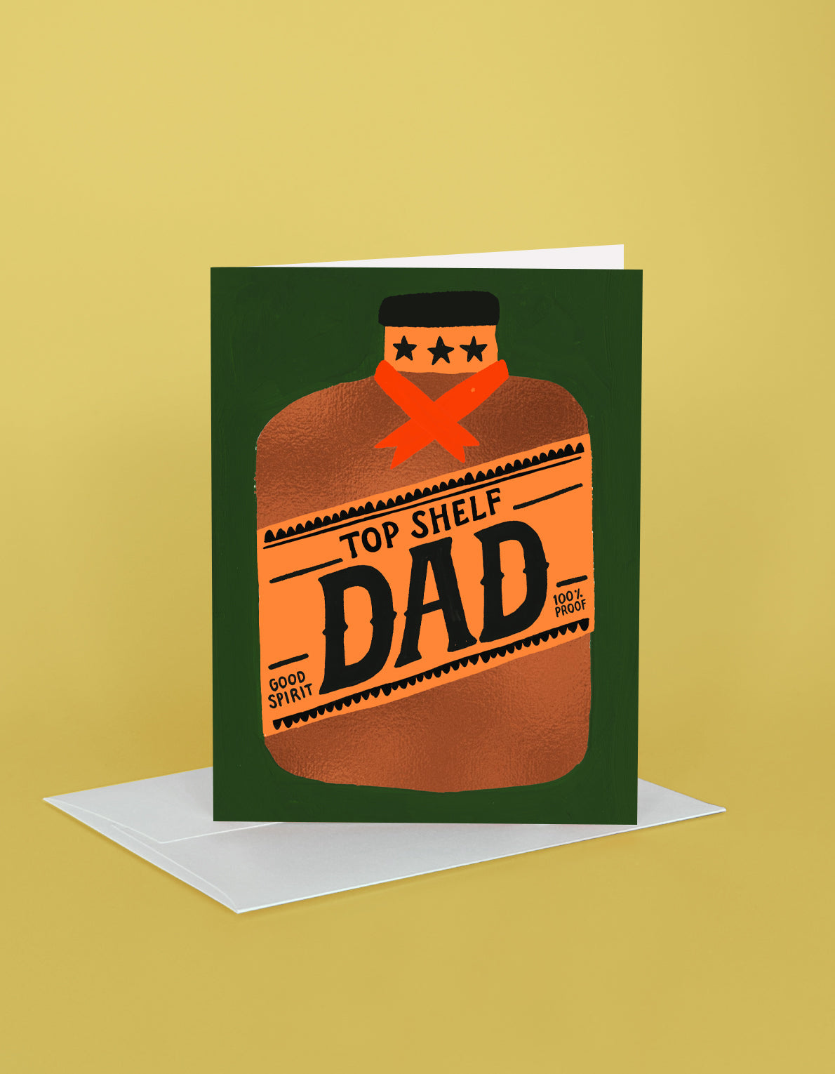 Father's Day Greeting Card | Top Shelf Dad