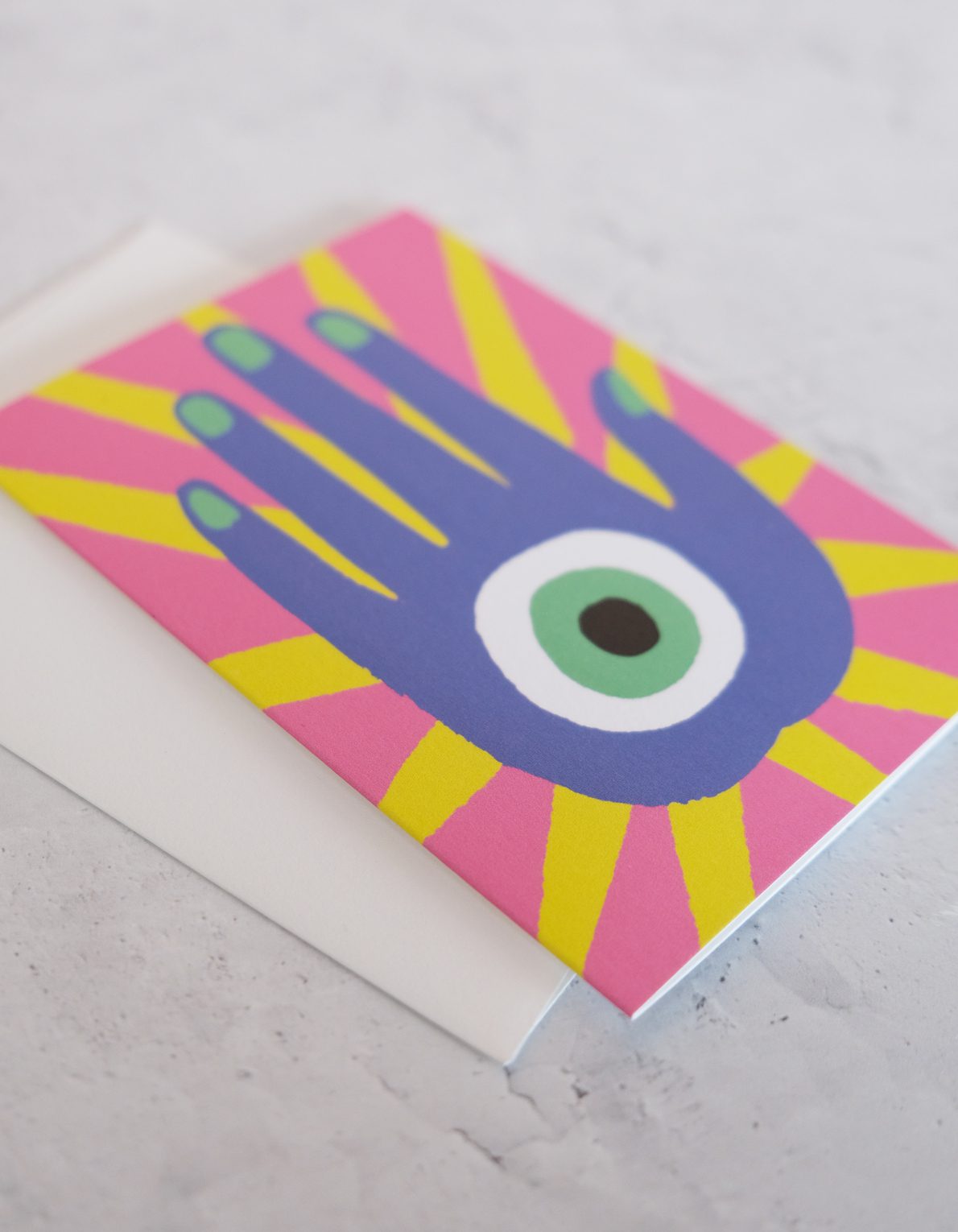 Note Cards, Boxed Set of 12 | Hamsa Star