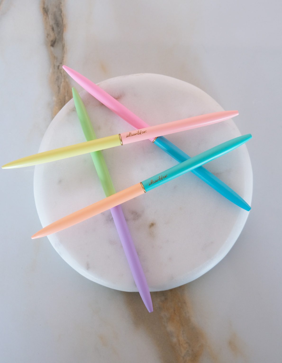 Slim Pen Collection | Neon Rainbow Duotone