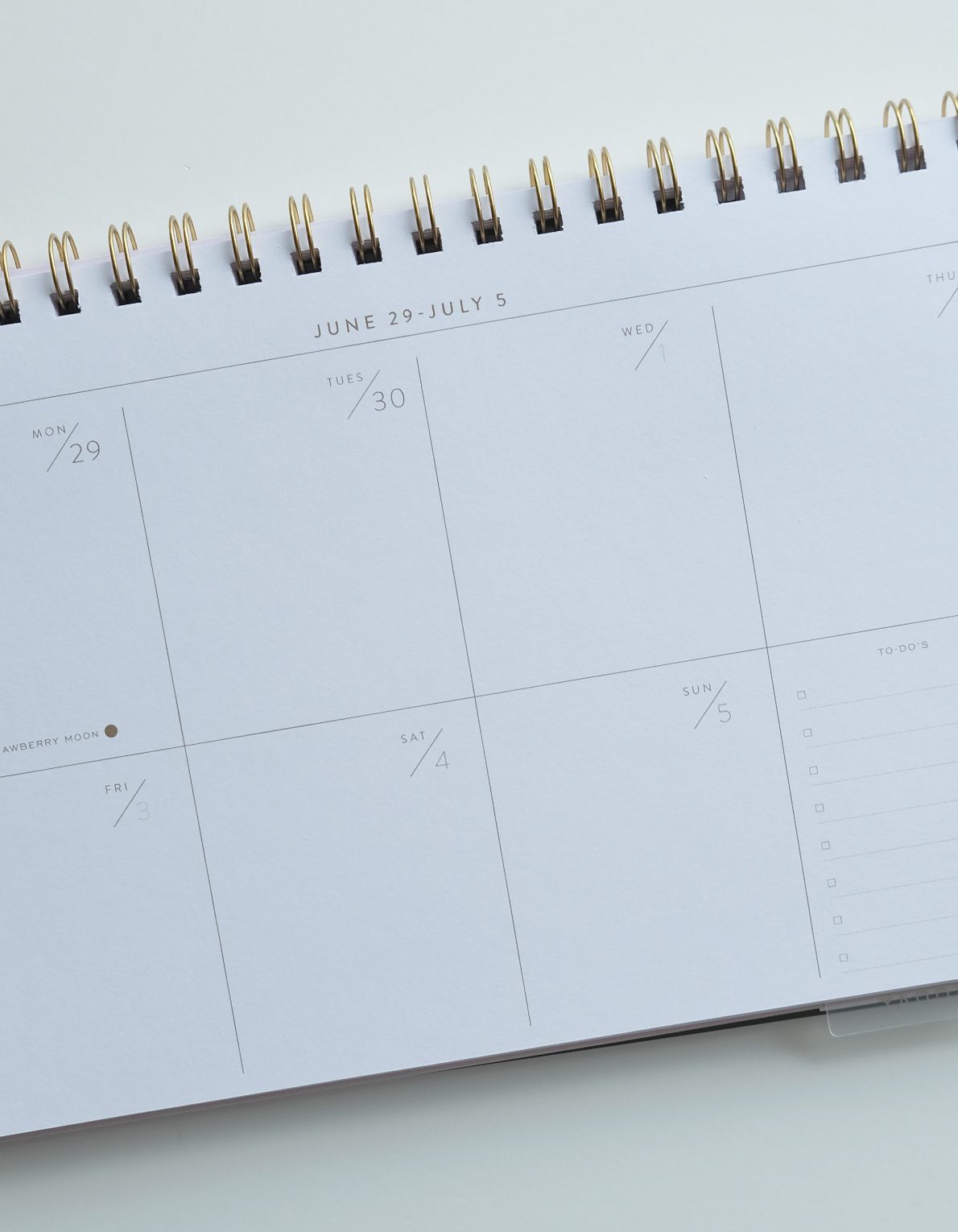 Block Print Floral 2026 Desktop Planner