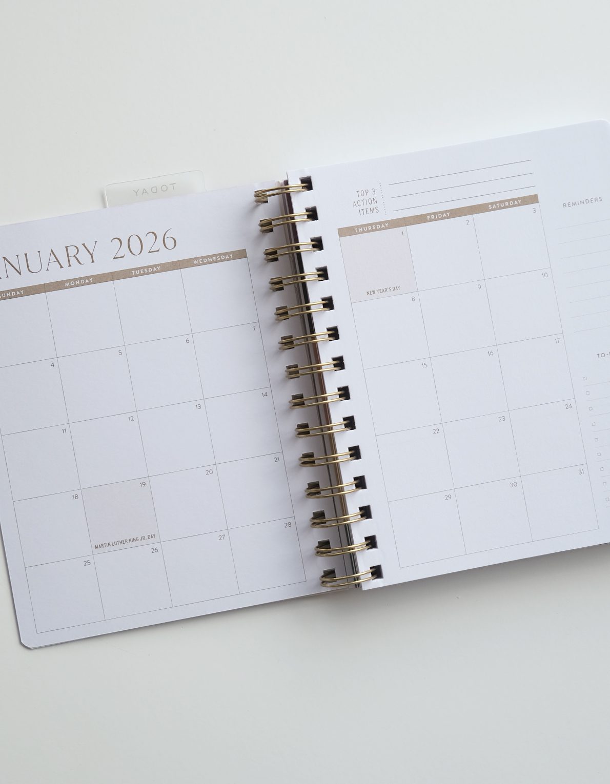 Coral Floral 2026 Pocket Size Planner