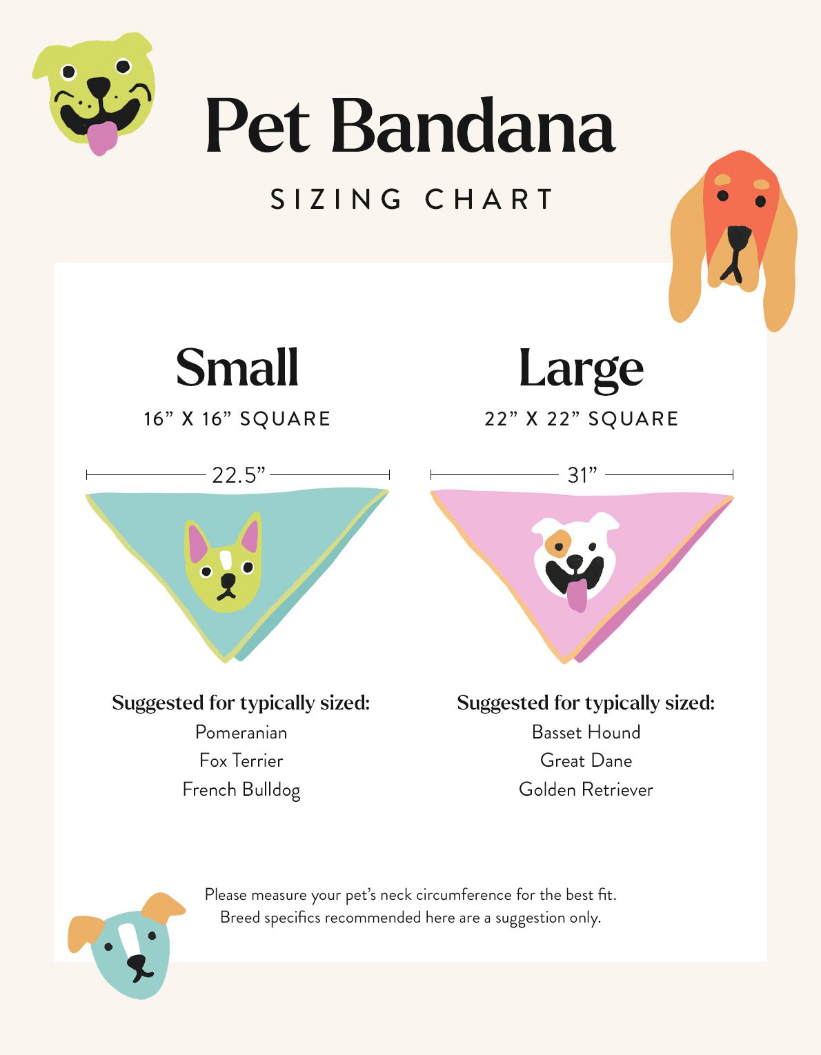 Pet Bandana | Trippy Daisies